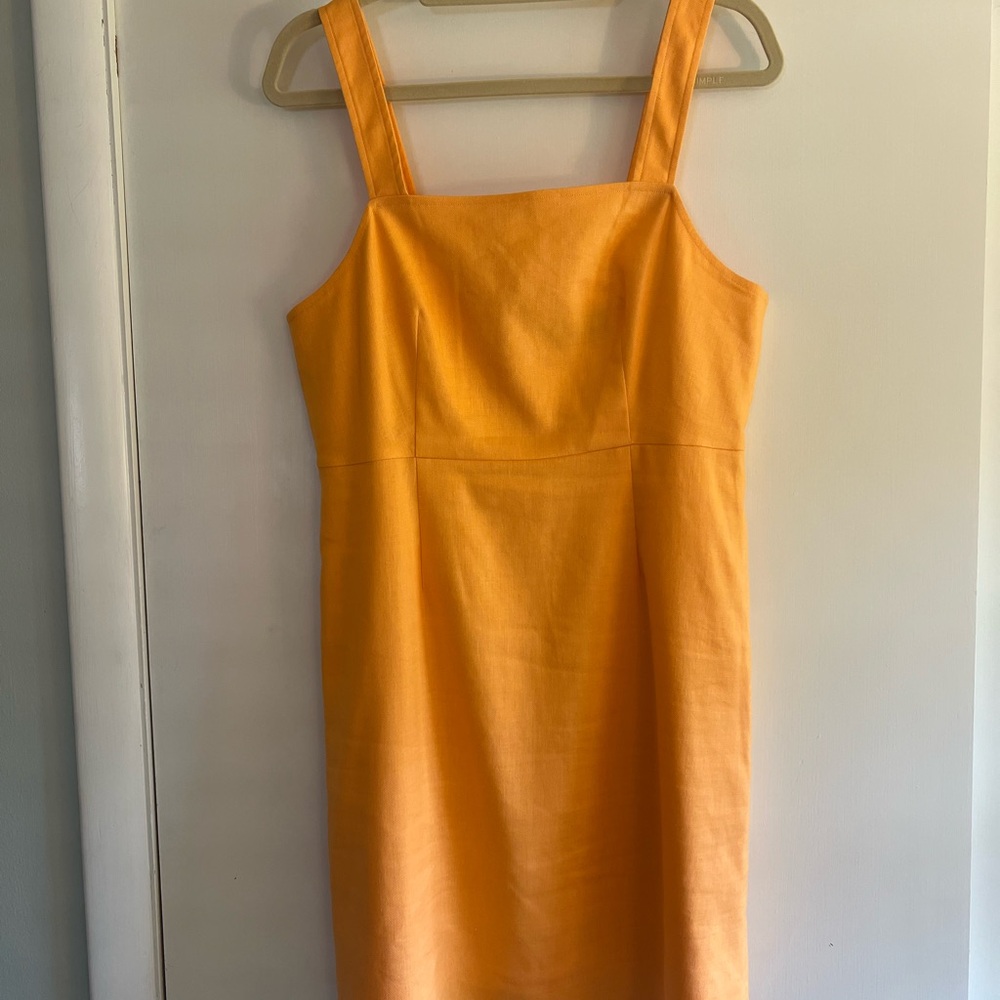 J. Crew Orange Mini Dress